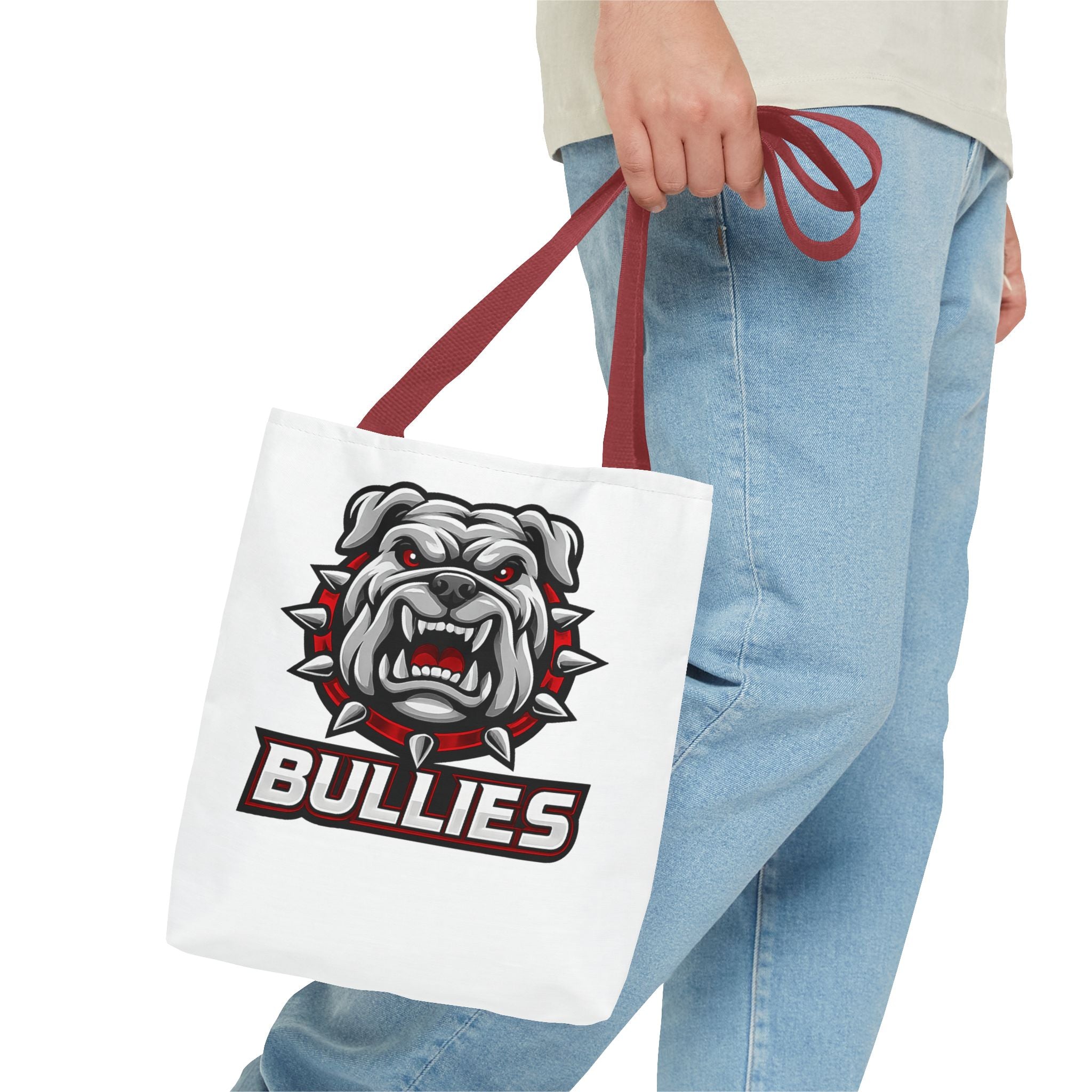 Bullies Mascot Tote Bag — Central Valley Pride Bulldog Sports Tote - Speed Factory Athlete Development (Cen Cal Bullies )