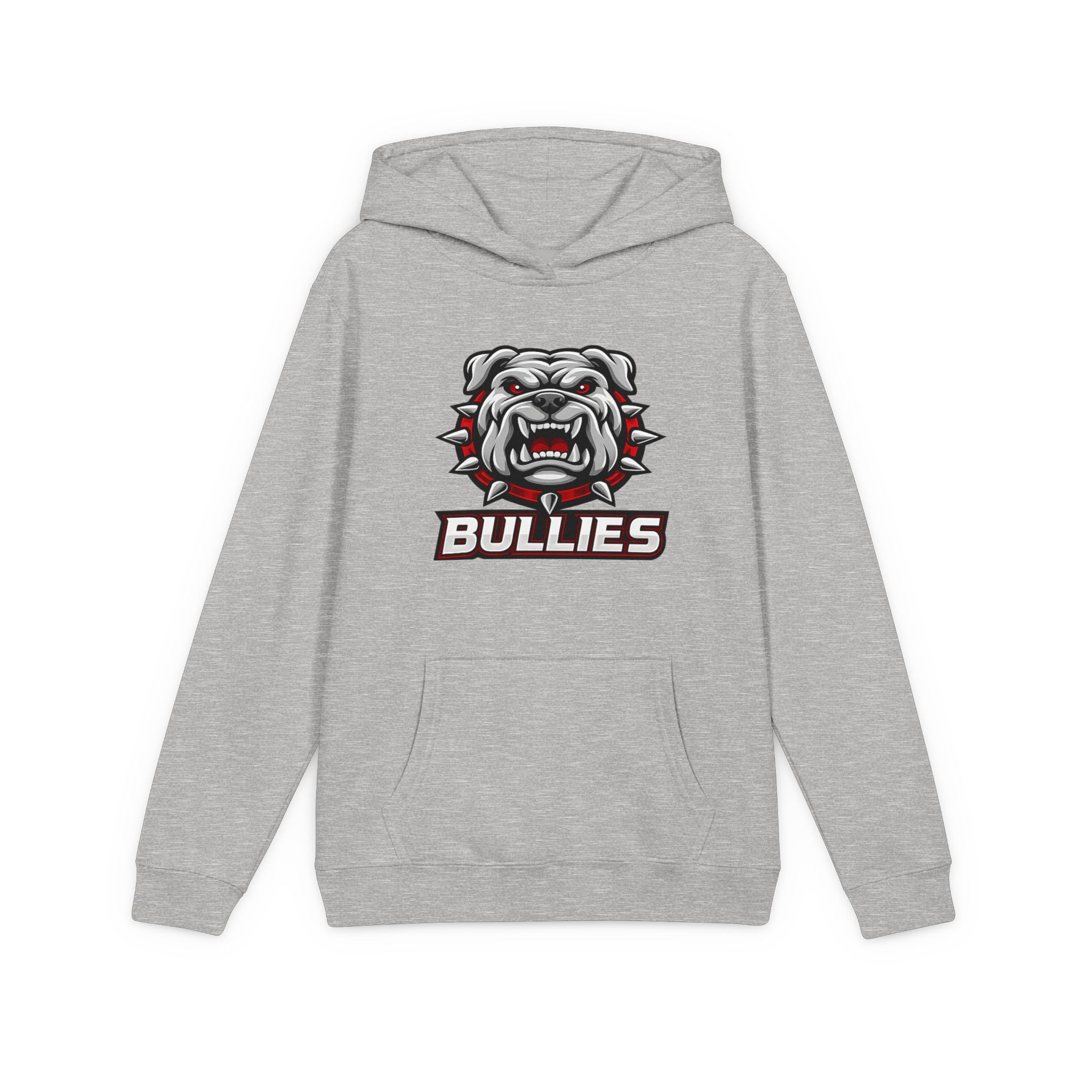 Bullies Bulldog Youth Hoodie — School Mascot Fleece Pullover - Speed Factory Athlete Development (Cen Cal Bullies )