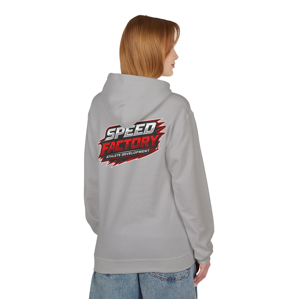 Eat,Train,Pray,Repeat - Unisex Midweight Softstyle Fleece Hoodie - Speed Factory Athlete Development (Cen Cal Bullies )