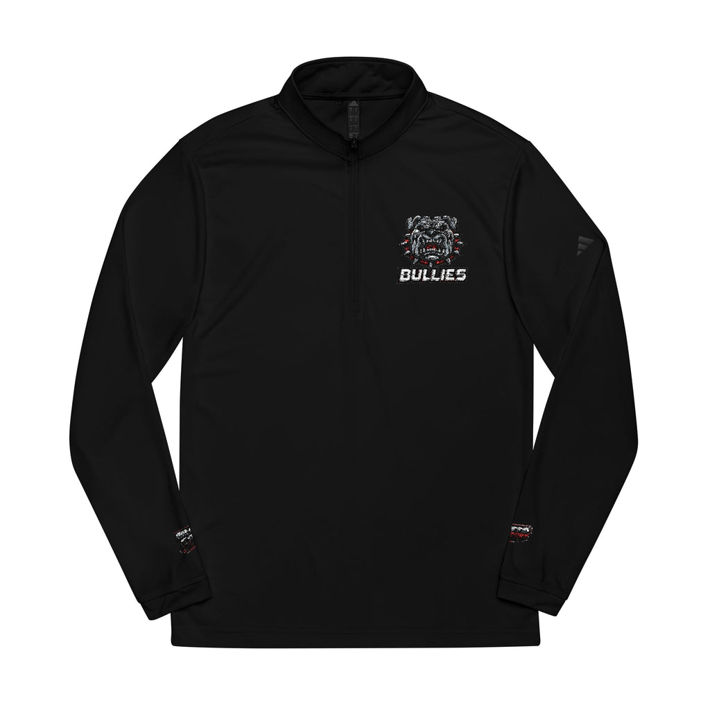 Bullies Adidas Embroidered Lion Crest Quarter - Zip Pullover - Speed Factory Athlete Development (Cen Cal Bullies )