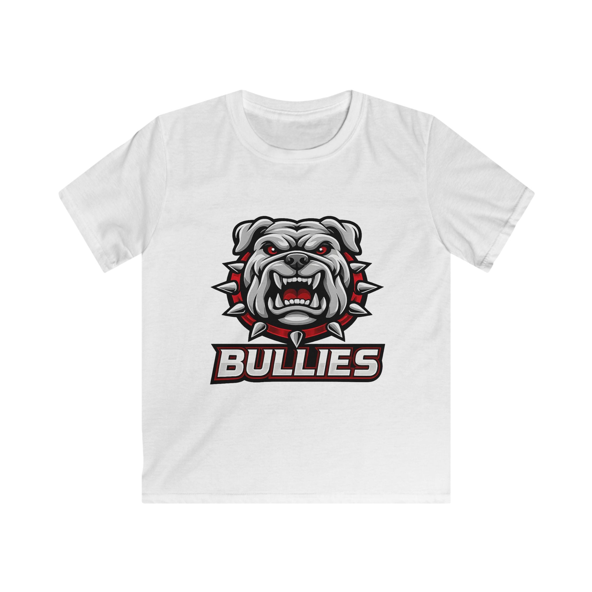 Kids Tee — Fierce Bulldog 'Bullies' Team Mascot Shirt - Speed Factory Athlete Development (Cen Cal Bullies )