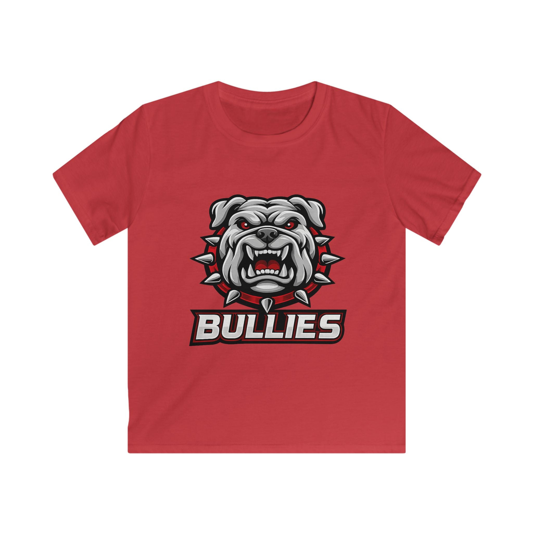 Kids Tee — Fierce Bulldog 'Bullies' Team Mascot Shirt - Speed Factory Athlete Development (Cen Cal Bullies )