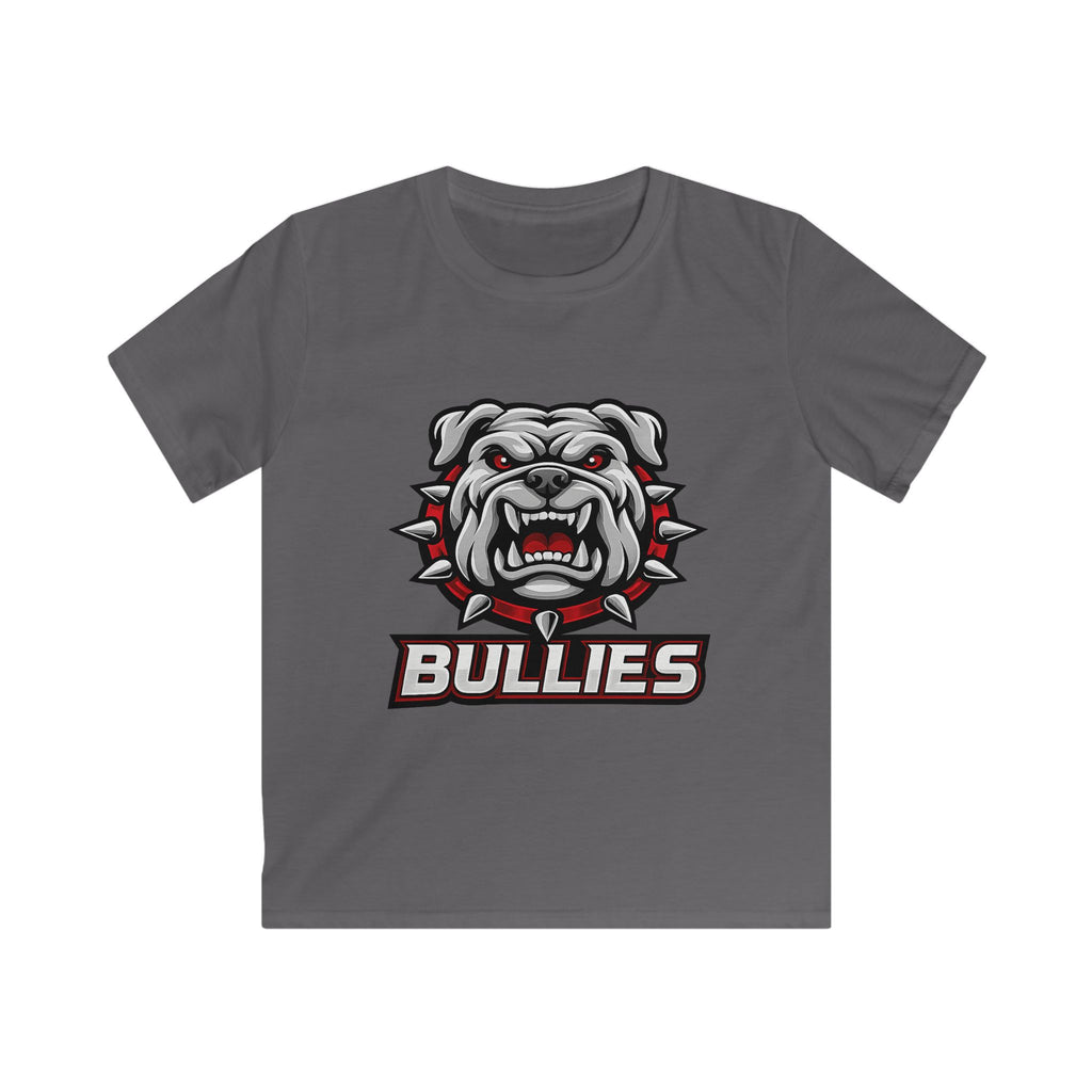 Kids Tee — Fierce Bulldog 'Bullies' Team Mascot Shirt - Speed Factory Athlete Development (Cen Cal Bullies )