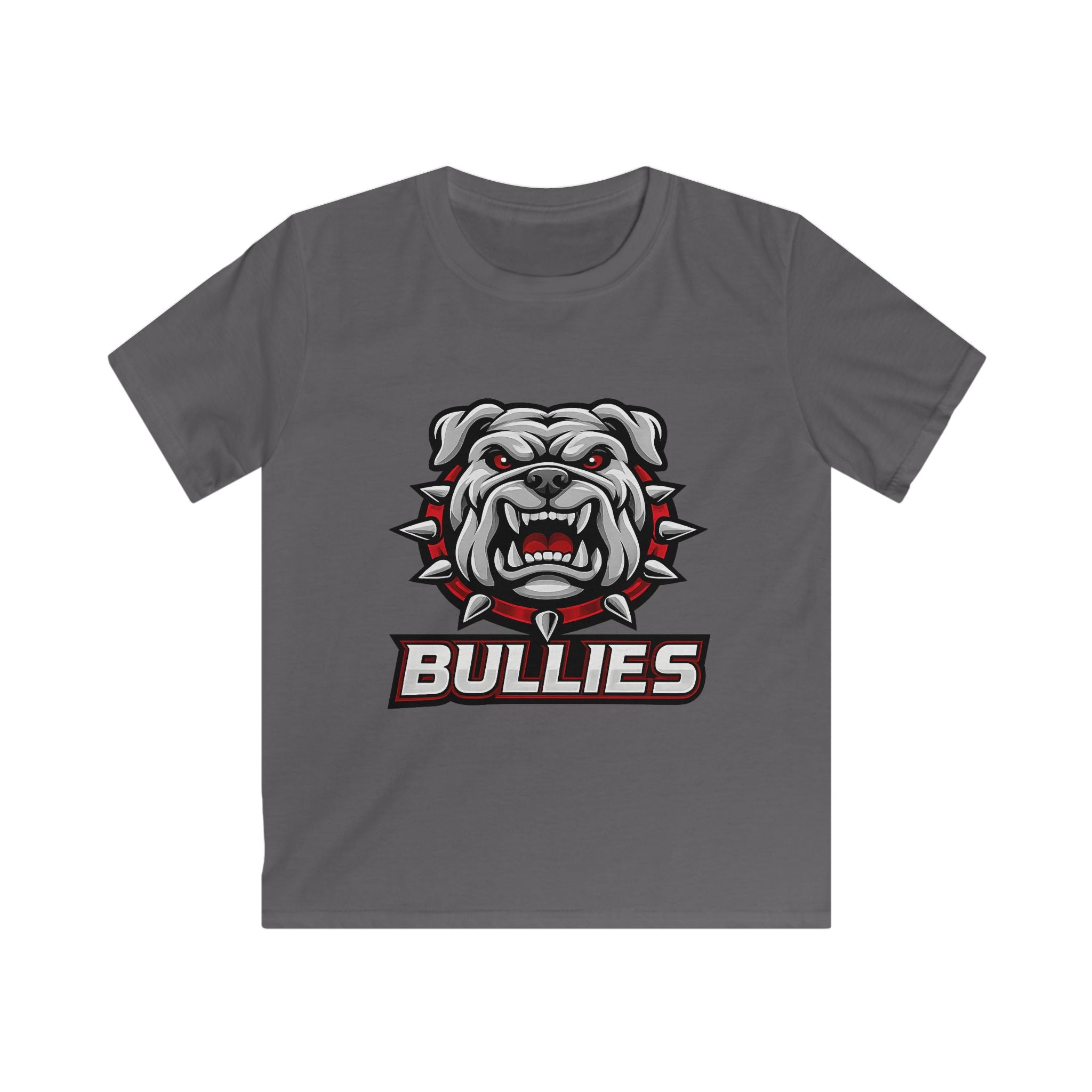 Kids Tee — Fierce Bulldog 'Bullies' Team Mascot Shirt - Speed Factory Athlete Development (Cen Cal Bullies )