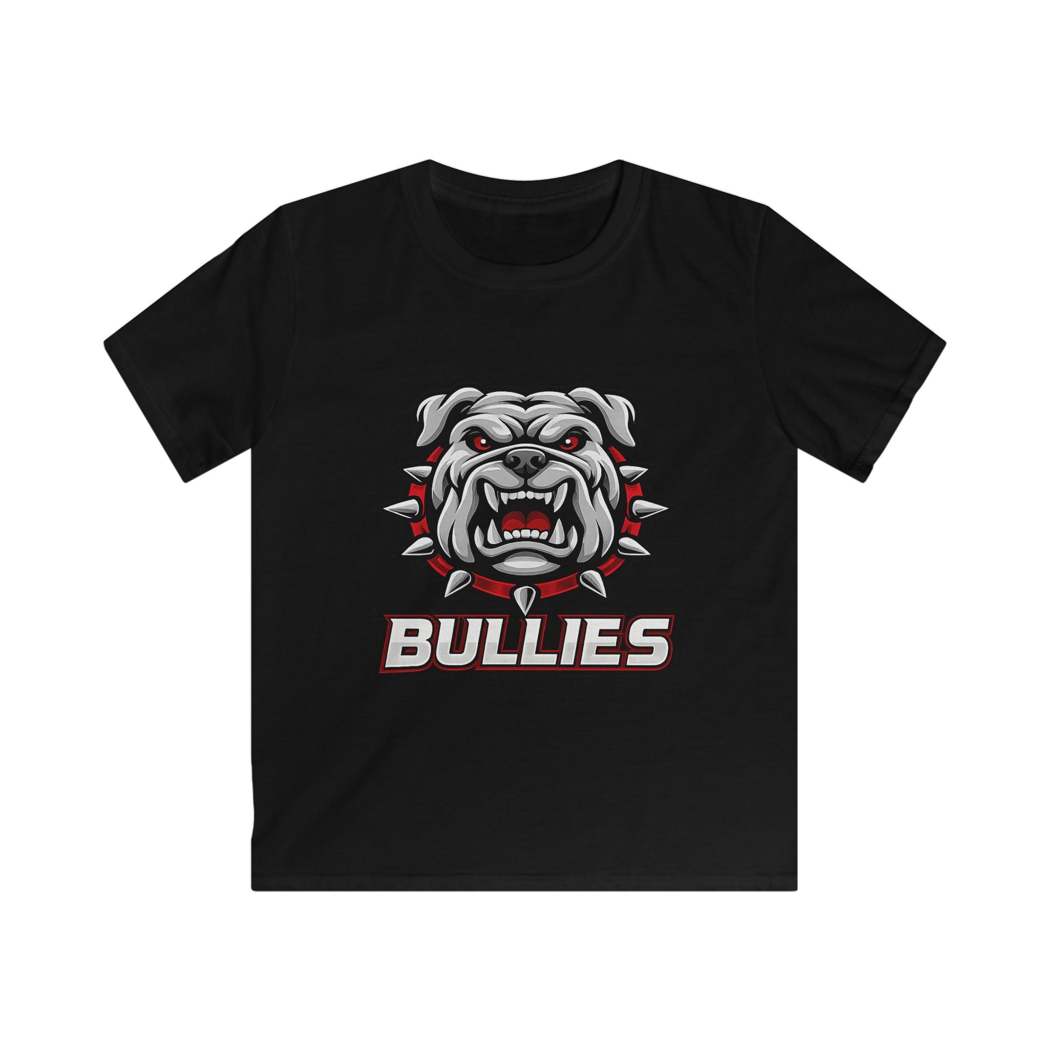 Kids Tee — Fierce Bulldog 'Bullies' Team Mascot Shirt - Speed Factory Athlete Development (Cen Cal Bullies )