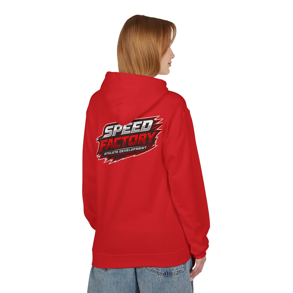 Eat,Train,Pray,Repeat - Unisex Midweight Softstyle Fleece Hoodie - Speed Factory Athlete Development (Cen Cal Bullies )