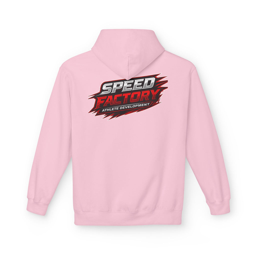 Eat,Train,Pray,Repeat - Unisex Midweight Softstyle Fleece Hoodie - Speed Factory Athlete Development (Cen Cal Bullies )