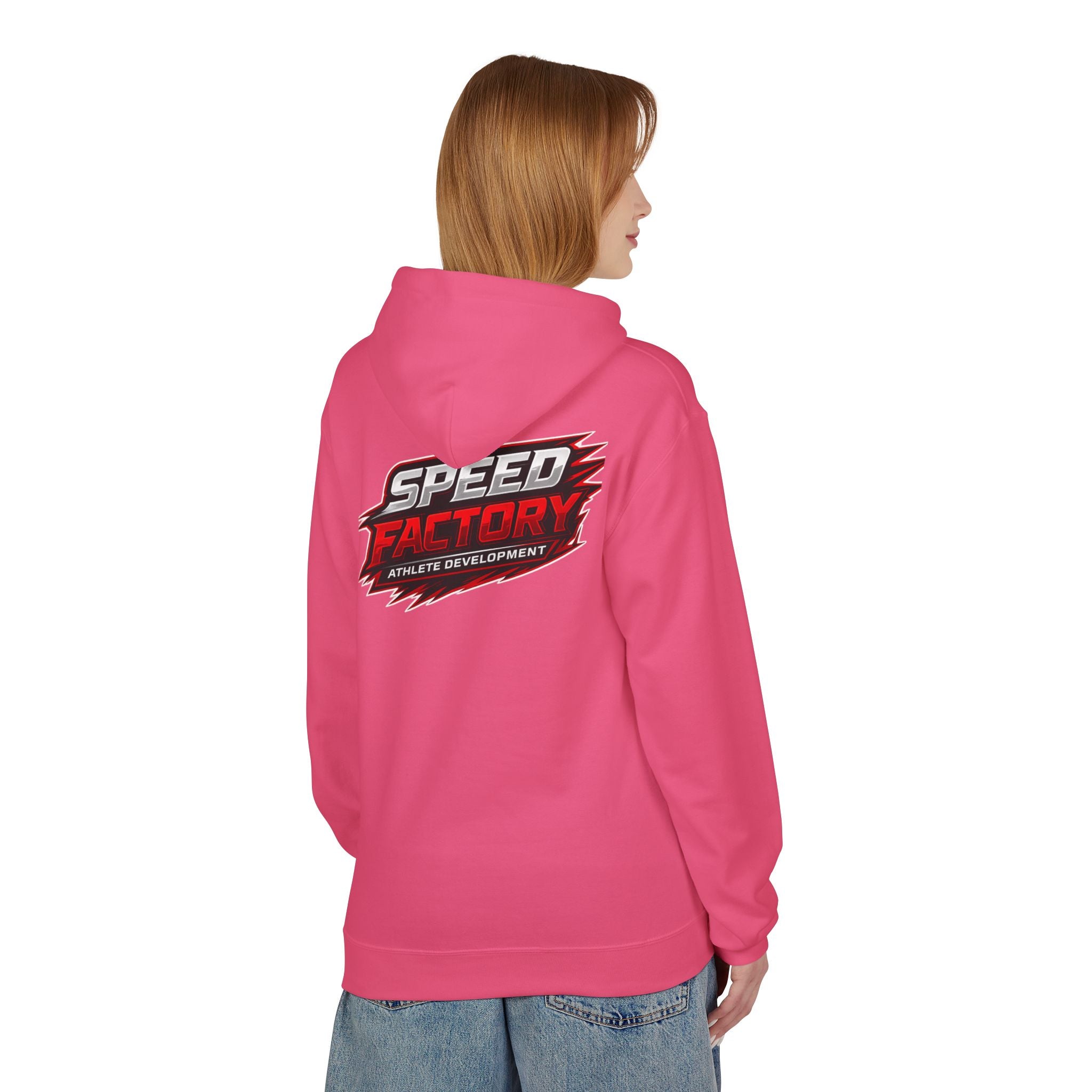 Eat,Train,Pray,Repeat - Unisex Midweight Softstyle Fleece Hoodie - Speed Factory Athlete Development (Cen Cal Bullies )