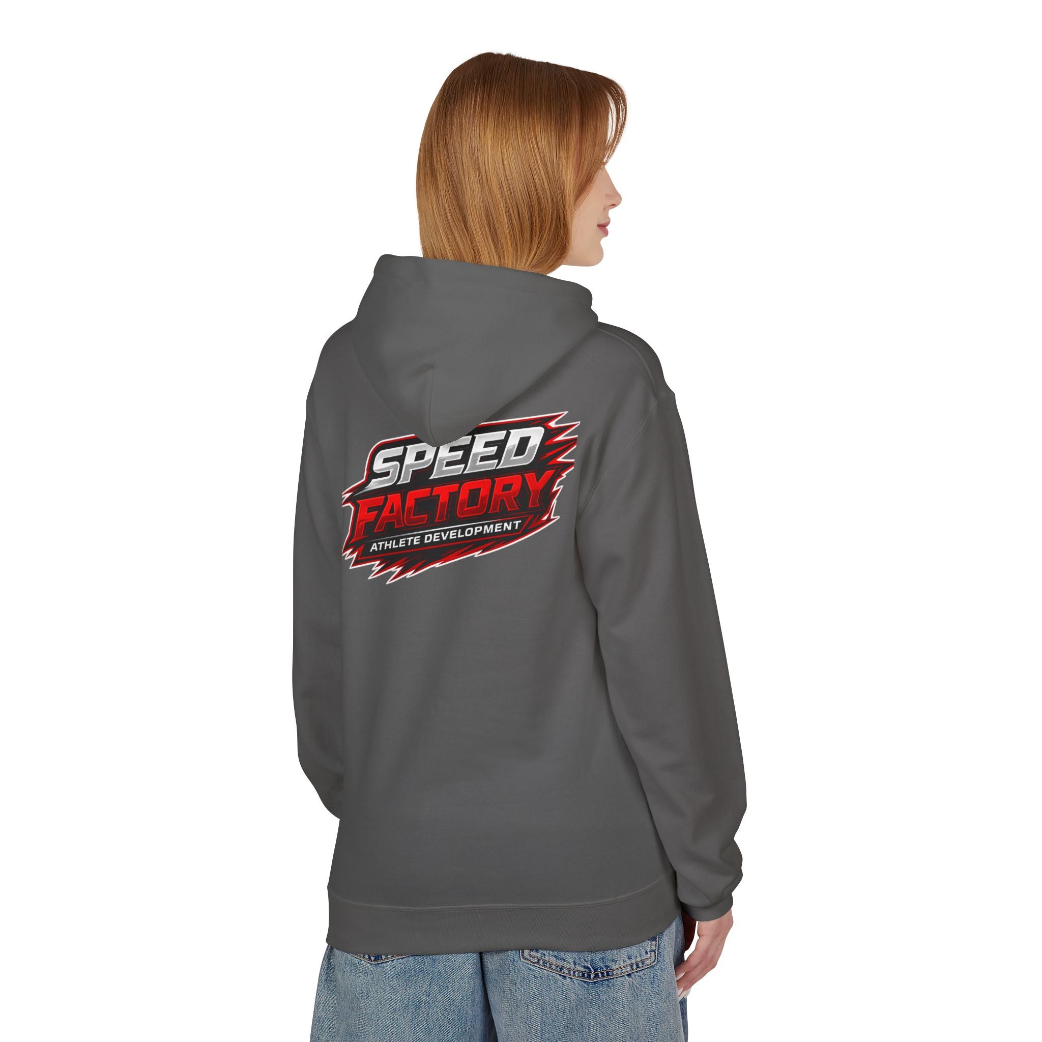 Eat,Train,Pray,Repeat - Unisex Midweight Softstyle Fleece Hoodie - Speed Factory Athlete Development (Cen Cal Bullies )