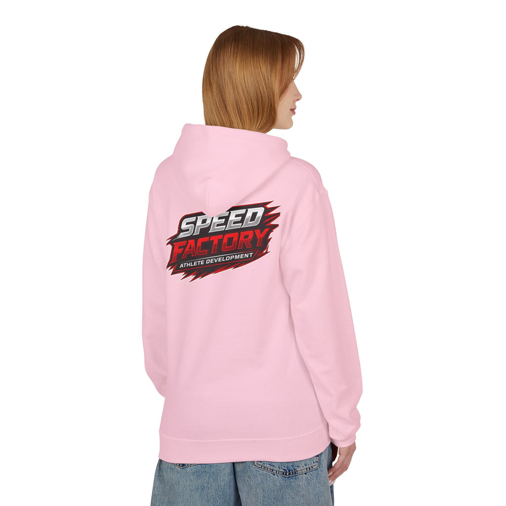 Eat,Train,Pray,Repeat - Unisex Midweight Softstyle Fleece Hoodie - Speed Factory Athlete Development (Cen Cal Bullies )