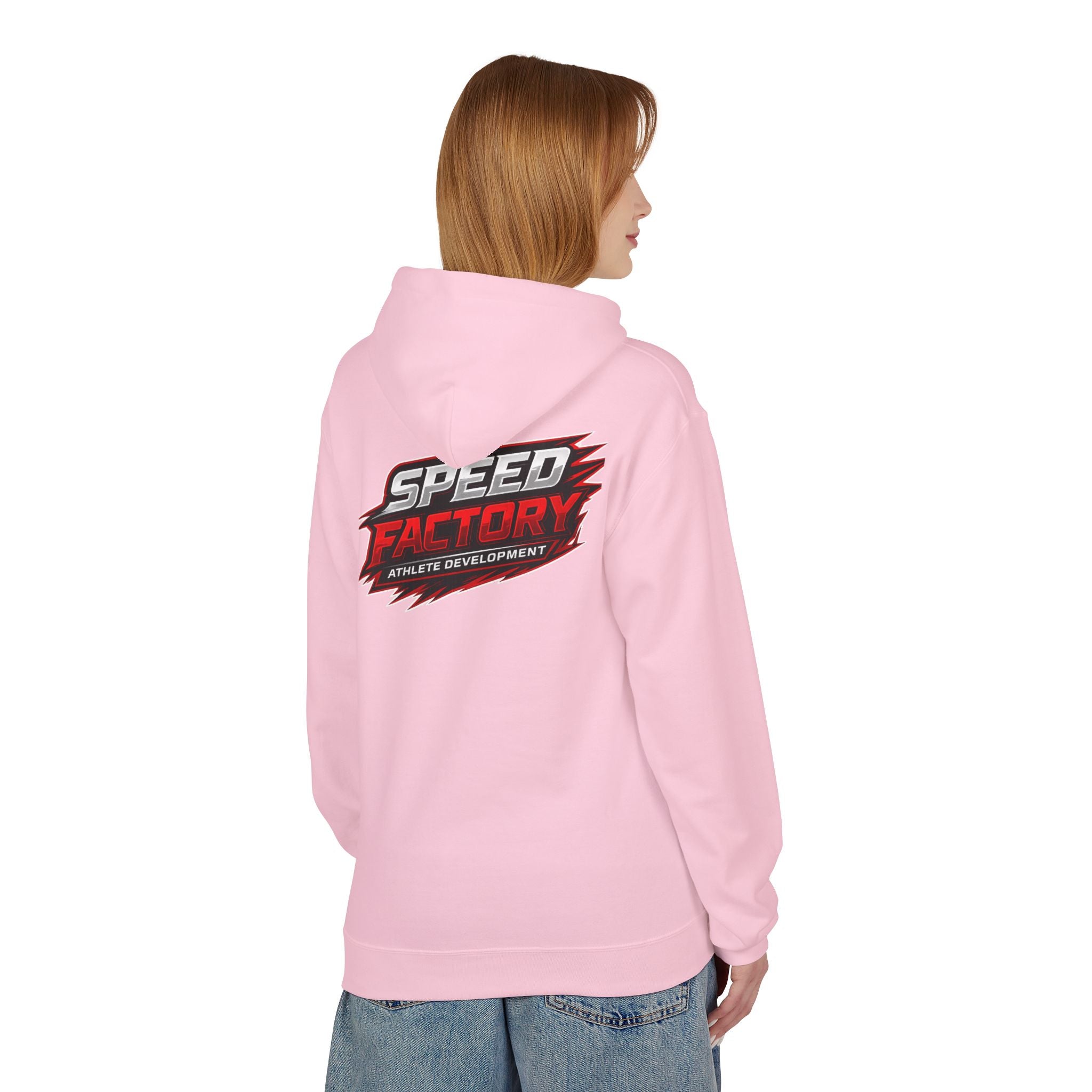 Eat,Train,Pray,Repeat - Unisex Midweight Softstyle Fleece Hoodie - Speed Factory Athlete Development (Cen Cal Bullies )
