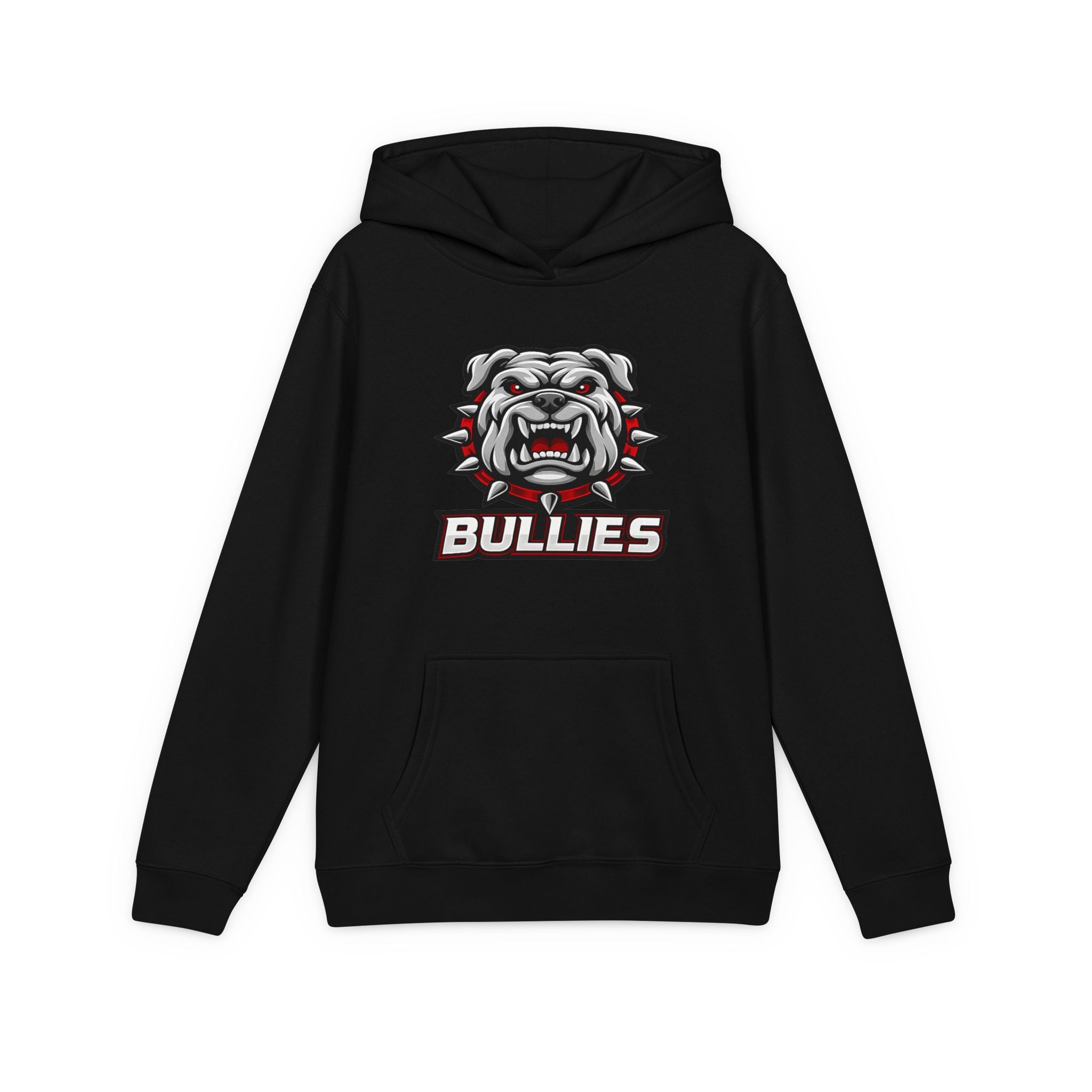 Bullies Bulldog Youth Hoodie — School Mascot Fleece Pullover - Speed Factory Athlete Development (Cen Cal Bullies )