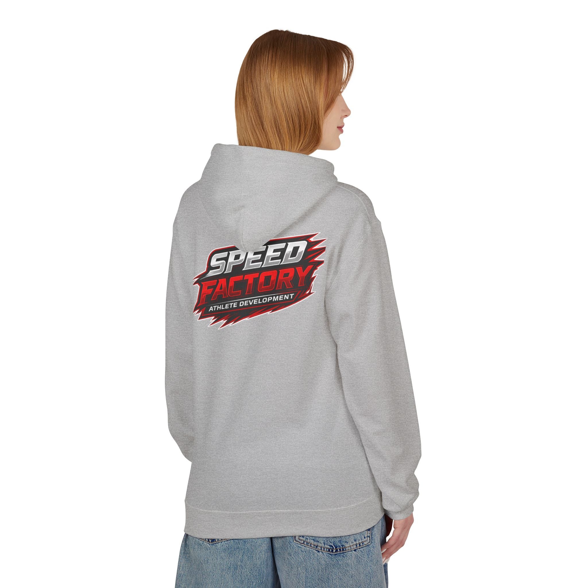 Eat,Train,Pray,Repeat - Unisex Midweight Softstyle Fleece Hoodie - Speed Factory Athlete Development (Cen Cal Bullies )