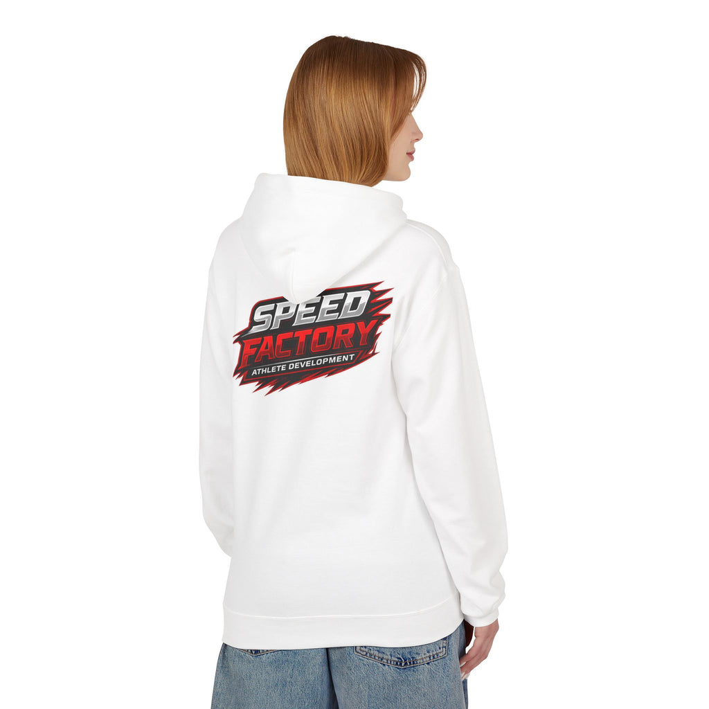 Eat,Train,Pray,Repeat - Unisex Midweight Softstyle Fleece Hoodie - Speed Factory Athlete Development (Cen Cal Bullies )