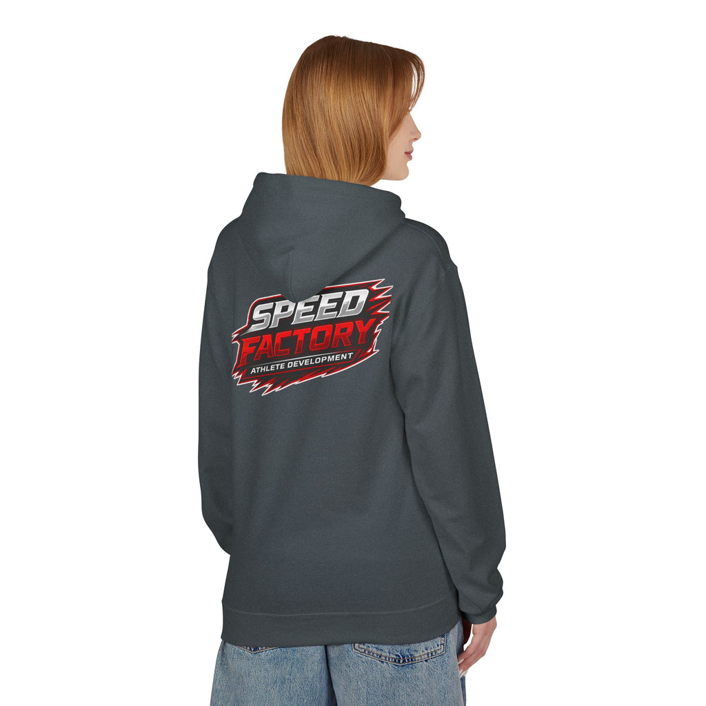 Eat,Train,Pray,Repeat - Unisex Midweight Softstyle Fleece Hoodie - Speed Factory Athlete Development (Cen Cal Bullies )