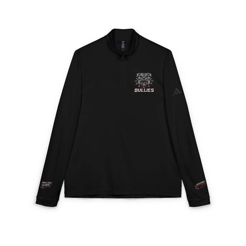 Bullies Adidas Embroidered Lion Crest Quarter - Zip Pullover - Speed Factory Athlete Development (Cen Cal Bullies )